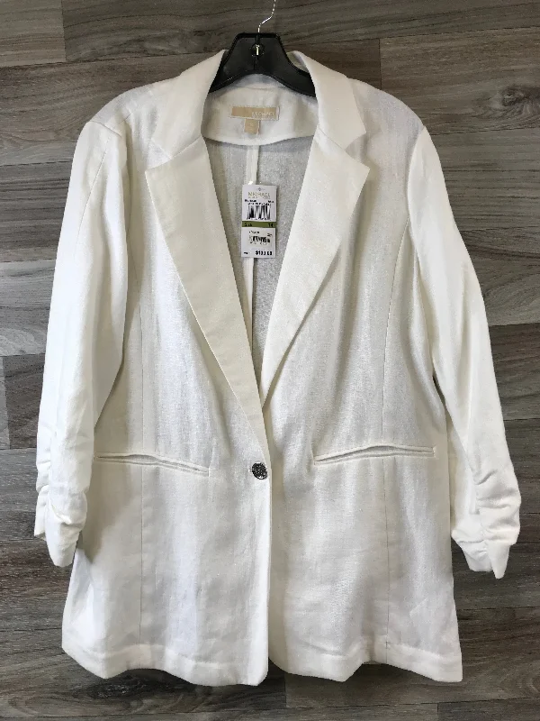 Tan Blazer Michael By Michael Kors, Size 14