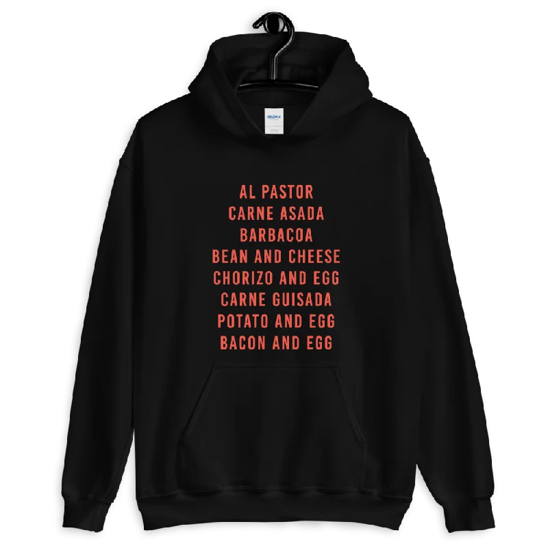 Taco List Hoodie