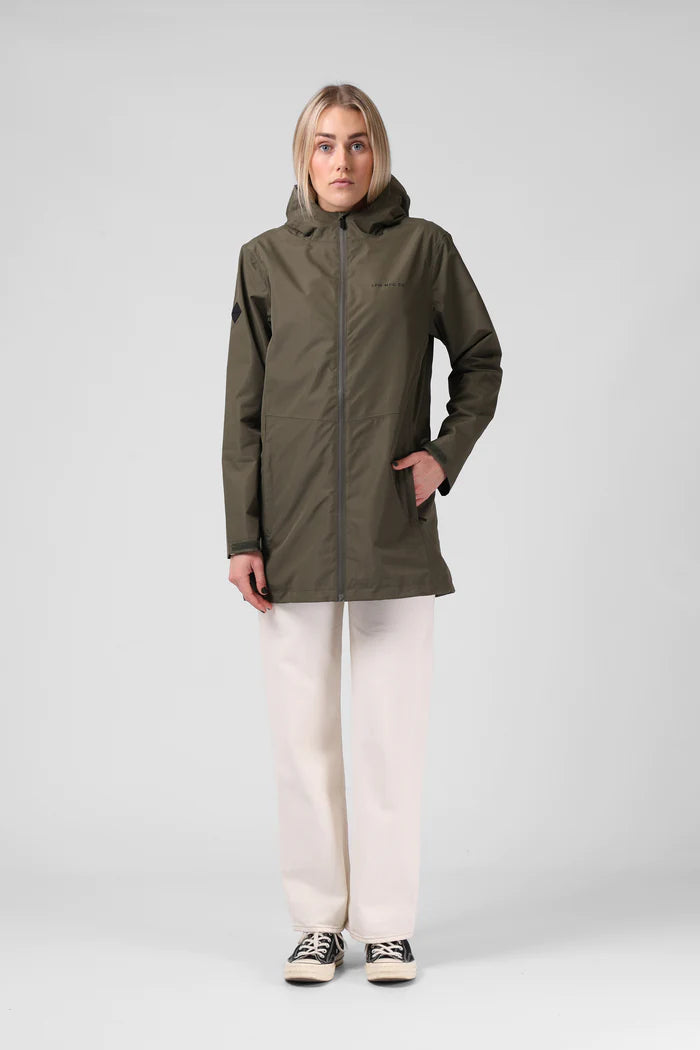 RPM RAIN COAT - Dark Olive