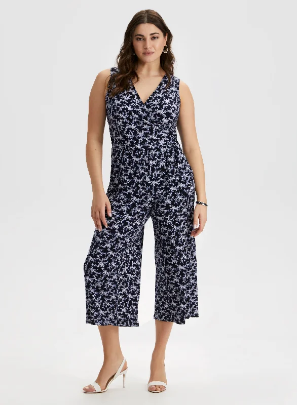 Floral Print Jumpsuit