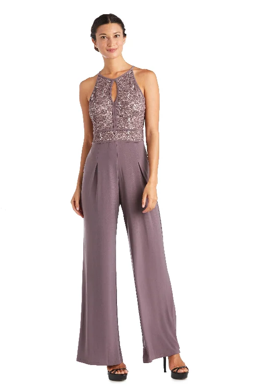 Nightway Lace Pant Jumpsuit Formal 21508