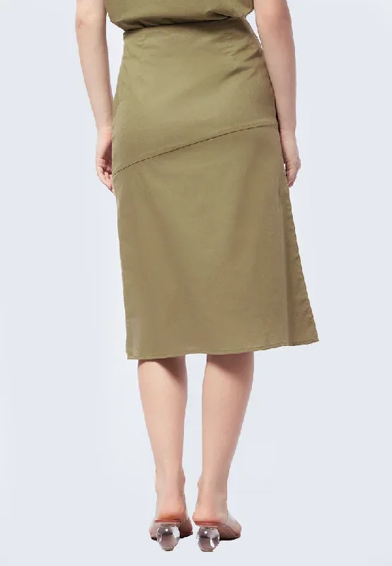 a-line-midi-skirt-with-slit-23g036-olive