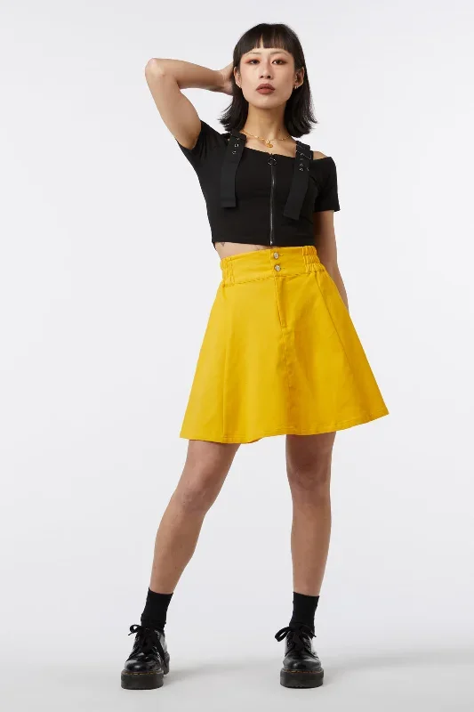 Ace Drill Skater Skirt