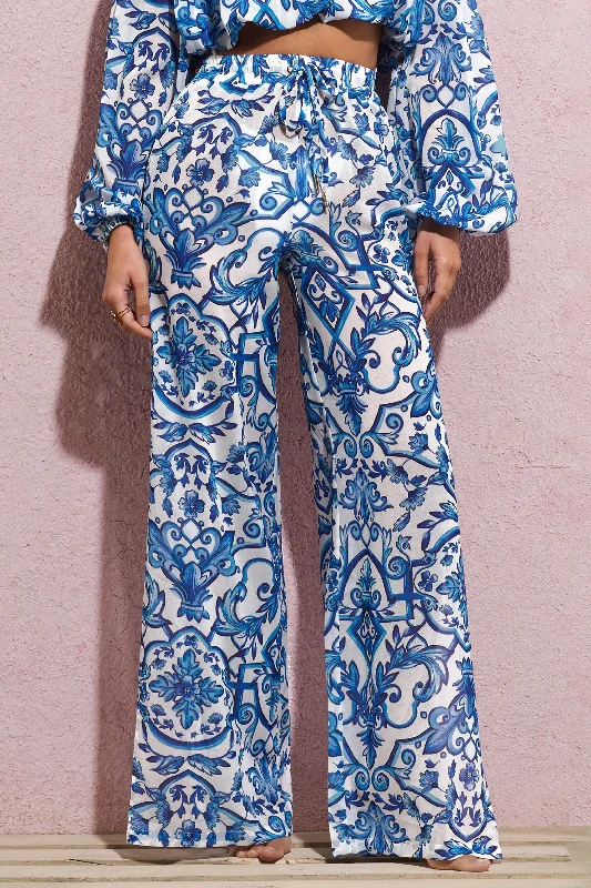 bea-blue-porcelain-print-chiffon-split-wide-leg-trousers-cl132095129