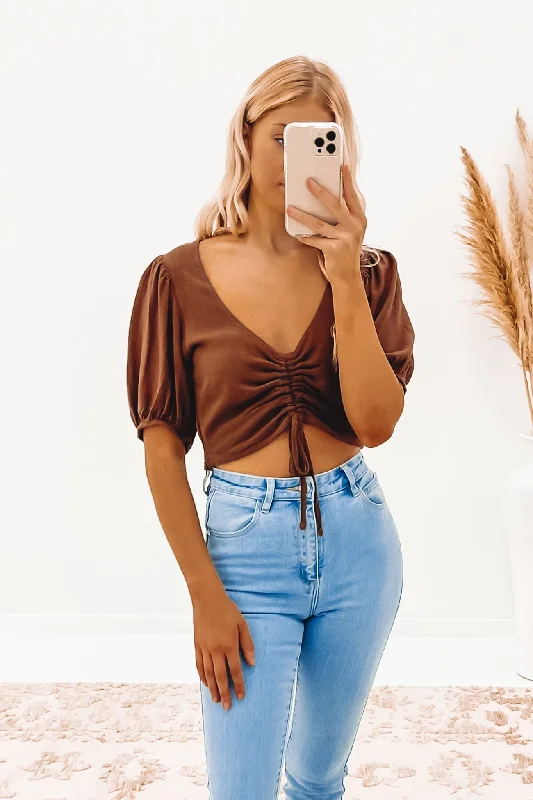 Bella Top Brown