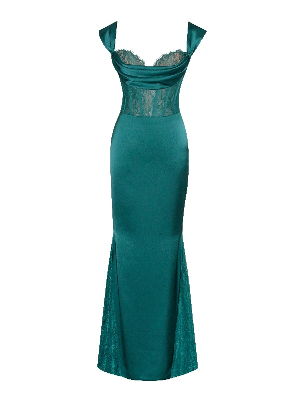 callista-teal-satin-lace-corset-maxi-dress