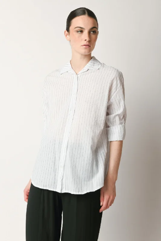 Camicia oversize a righe