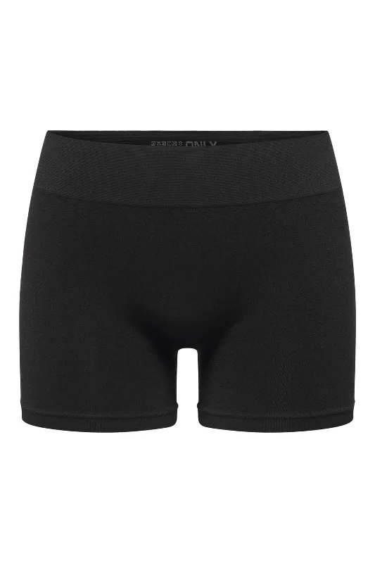 Only - Onlvicky Seamless Mini Shorts - 2366320 Black