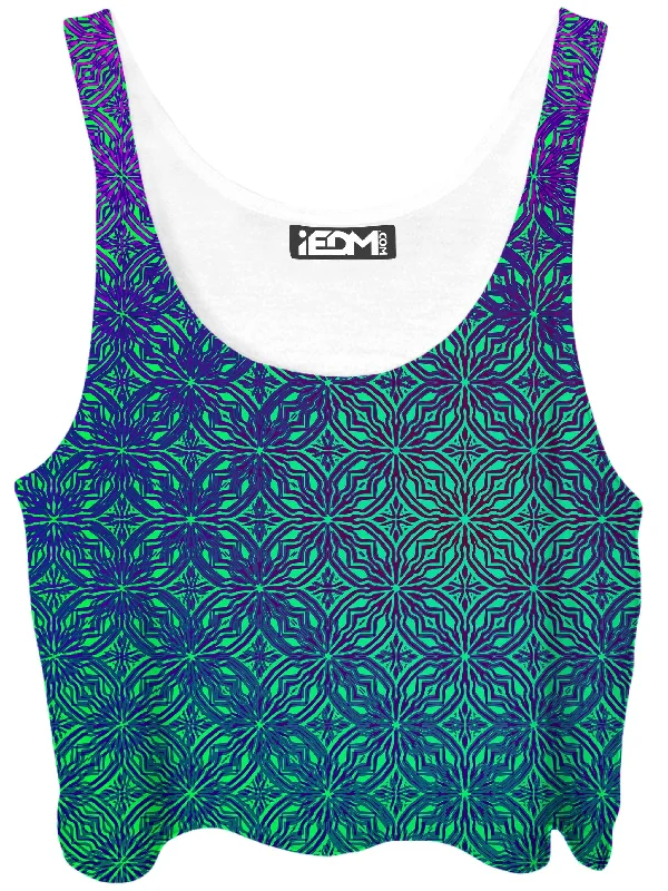 Psy Mosik Sea Crop Top