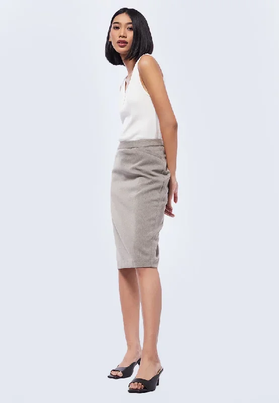 Slim Fit Basic Mini Skirt