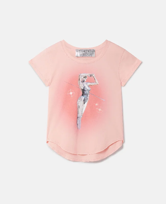 Stella McCartney + Sorayama Sexy Robot Organic Cotton Baby Tee