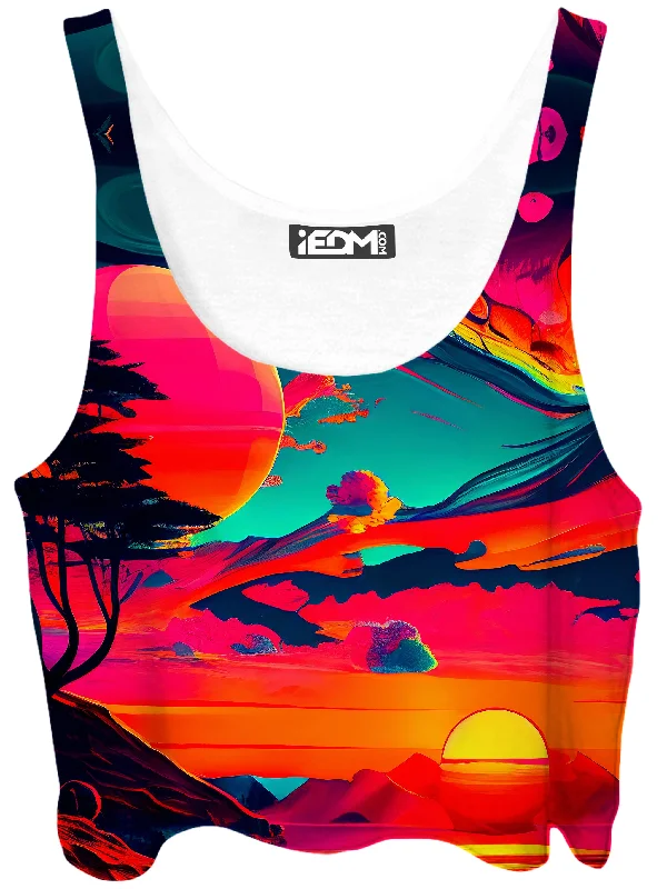 Sunset Melt Crop Top