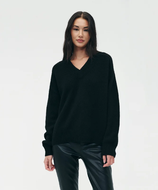 Super Luxe Cashmere V-Neck Sweater