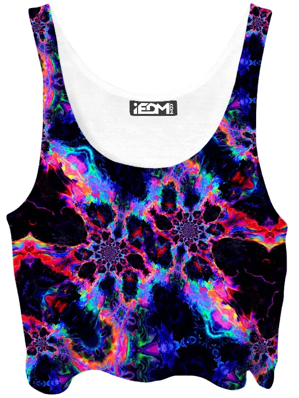 Trip Nebula Crop Top