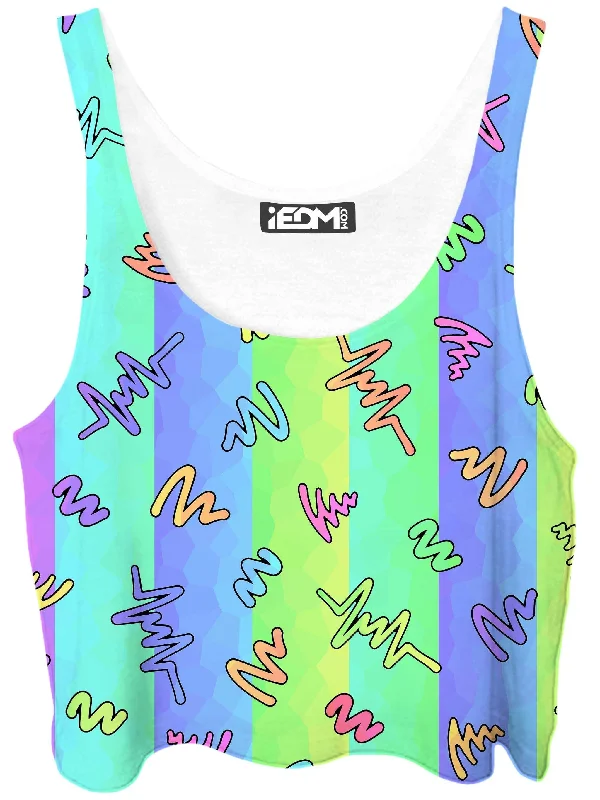 Trippy Doodles Crop Top