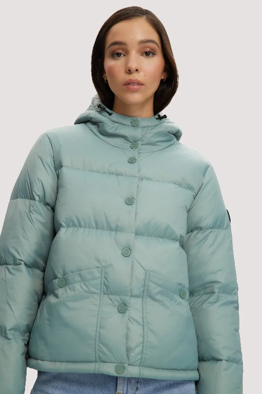 womens-2-tone-hooded-snap-front-puffer-crop-jacket