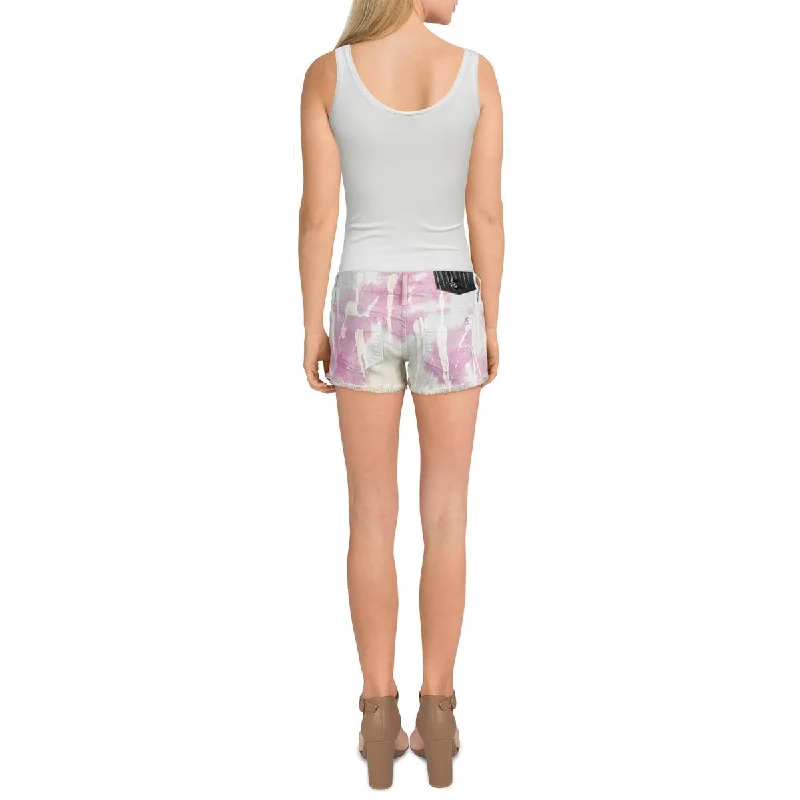 womens-low-rise-tie-dye-cutoff-shorts